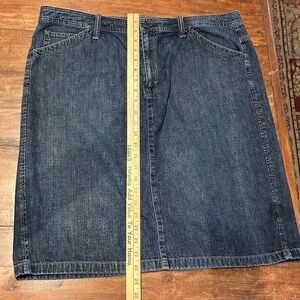 * Women's Ralph Lauren LRL Jeans Denim Skirt sz 16 * Excellent *